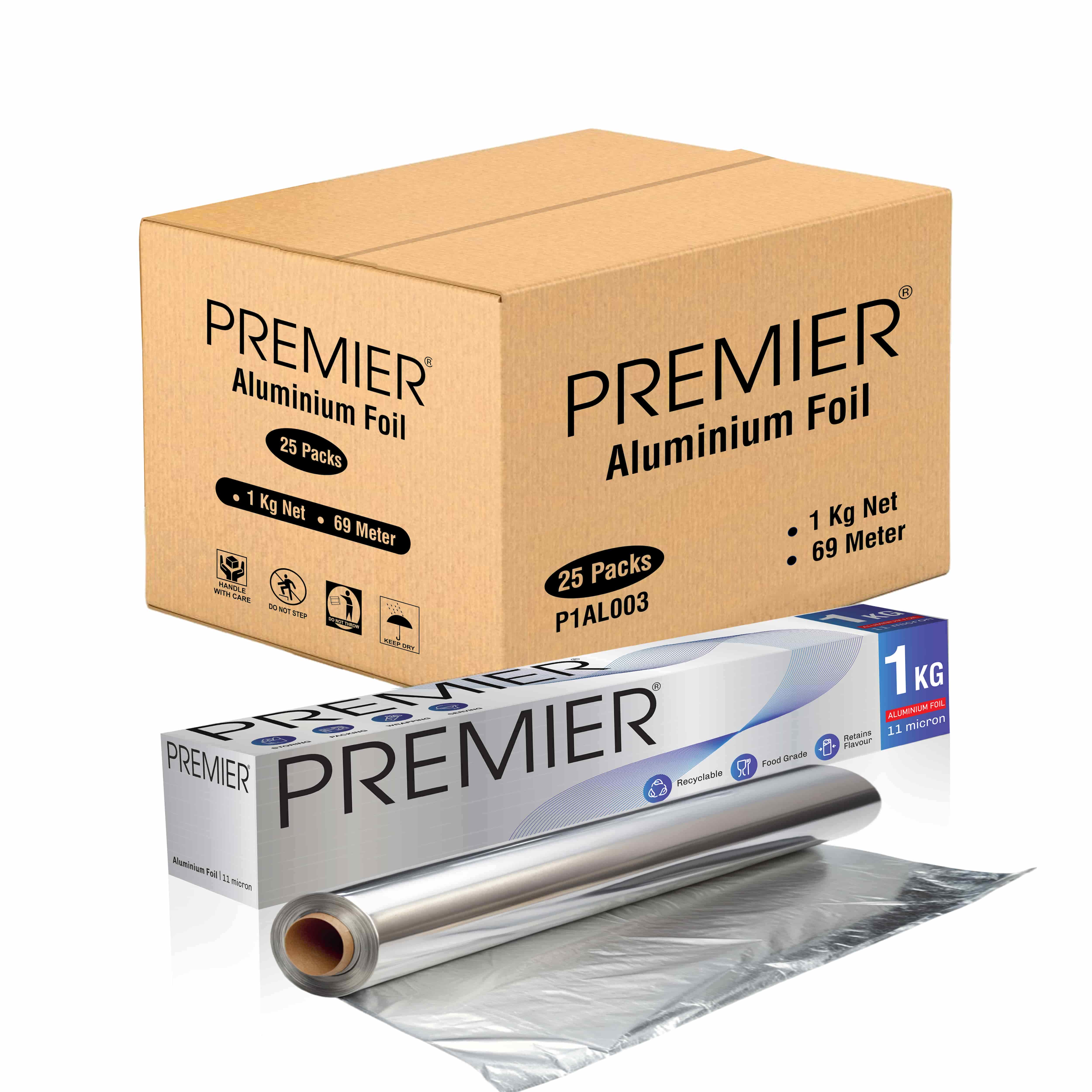 Premier Aluminium Foil - 1Kg Net